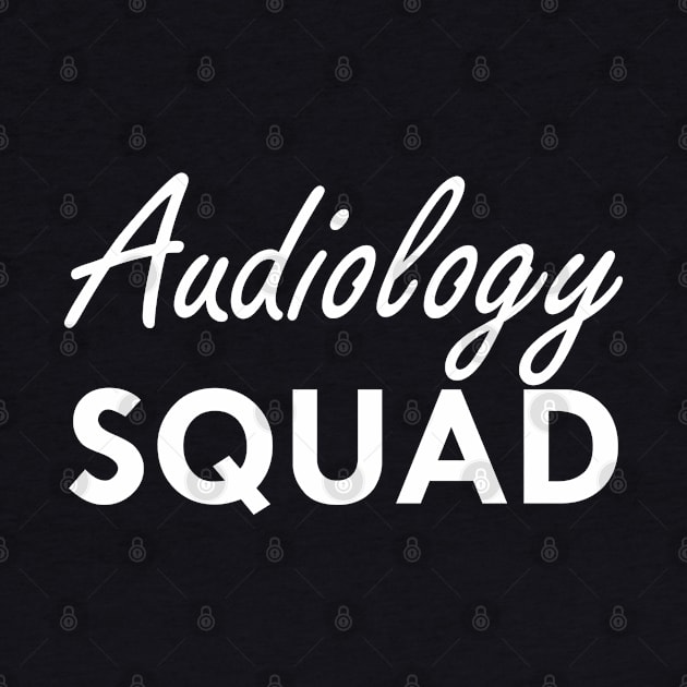 Audiology Squad w by KC Happy Shop